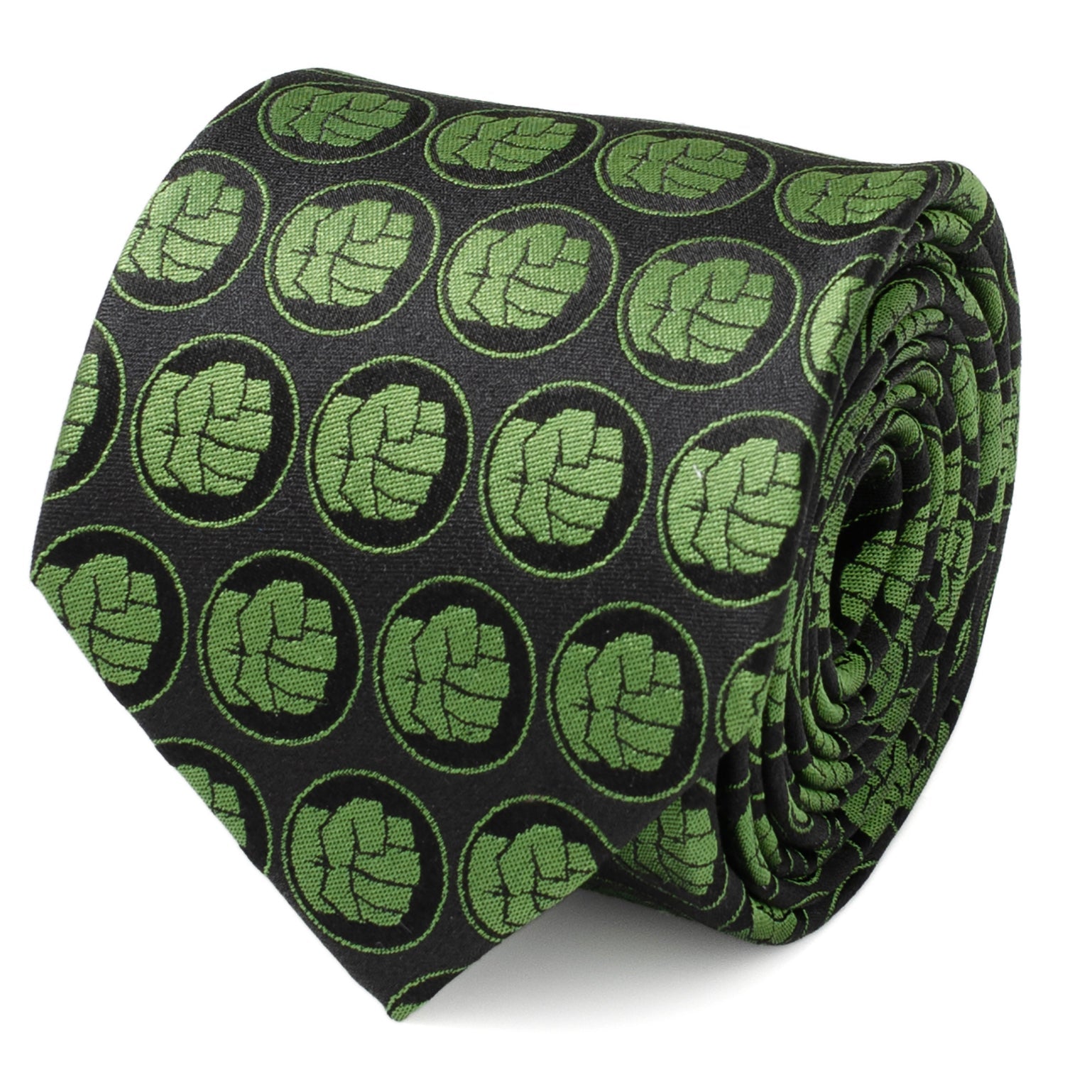 Marvel Hulk Black Men's Tie