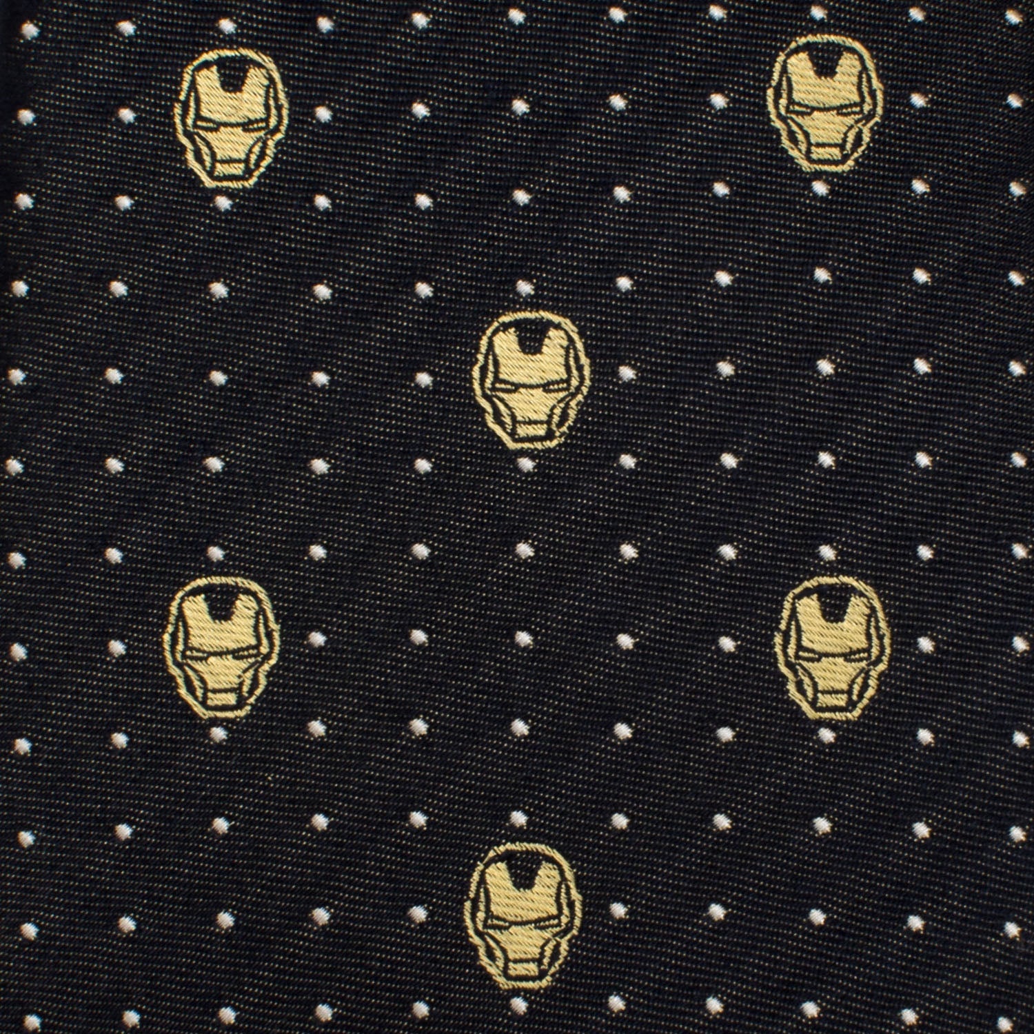 Marvel Iron Man Gray Dot Tie