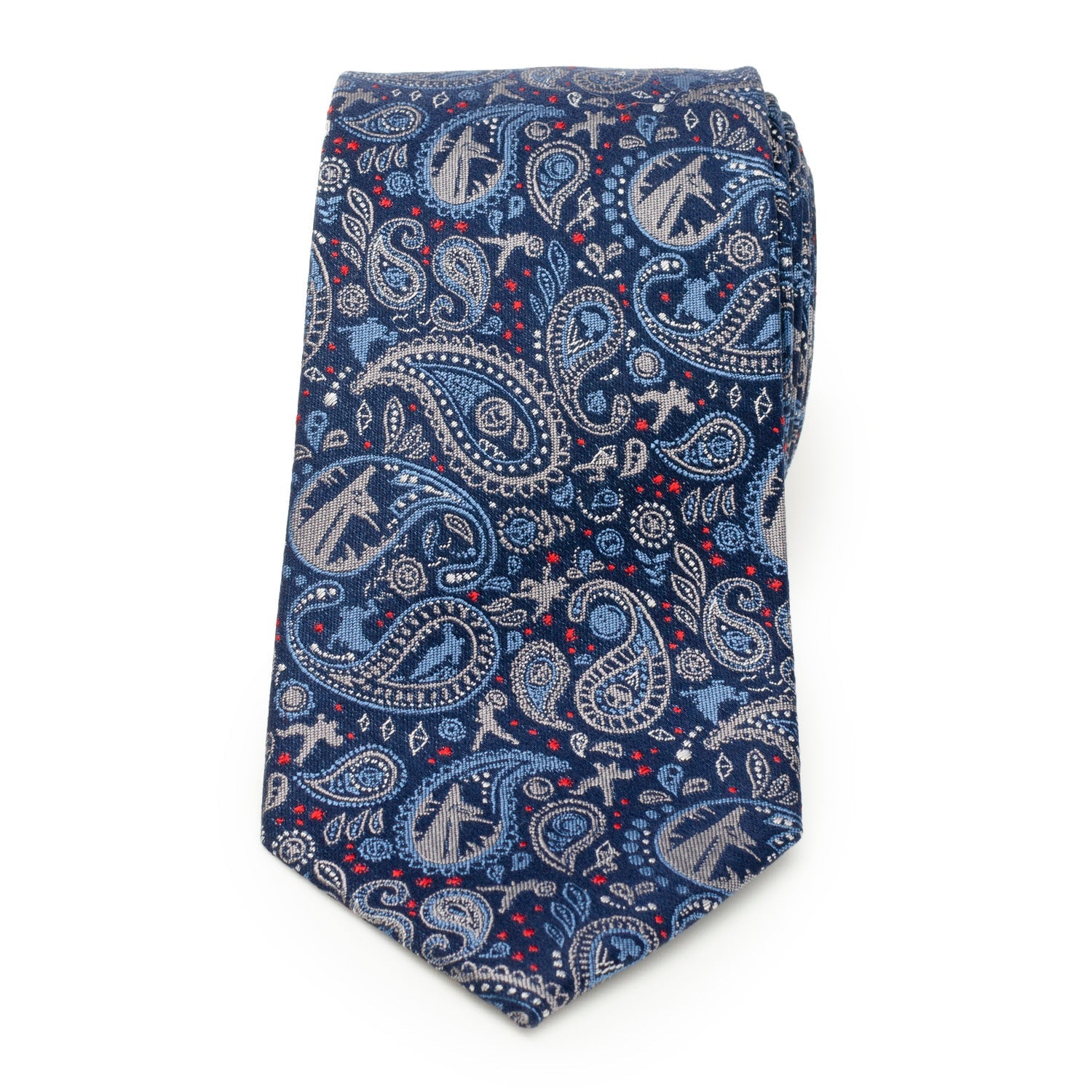 Marvel Avengers Blue Multi Paisley Men's Tie