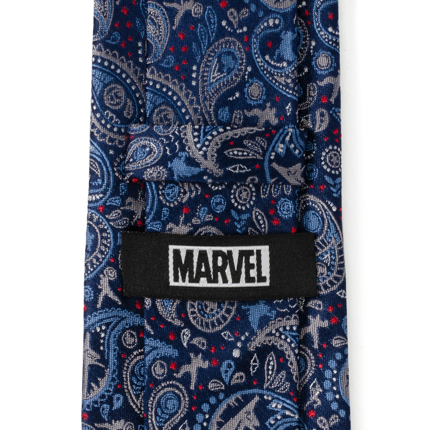 Marvel Avengers Blue Multi Paisley Men's Tie