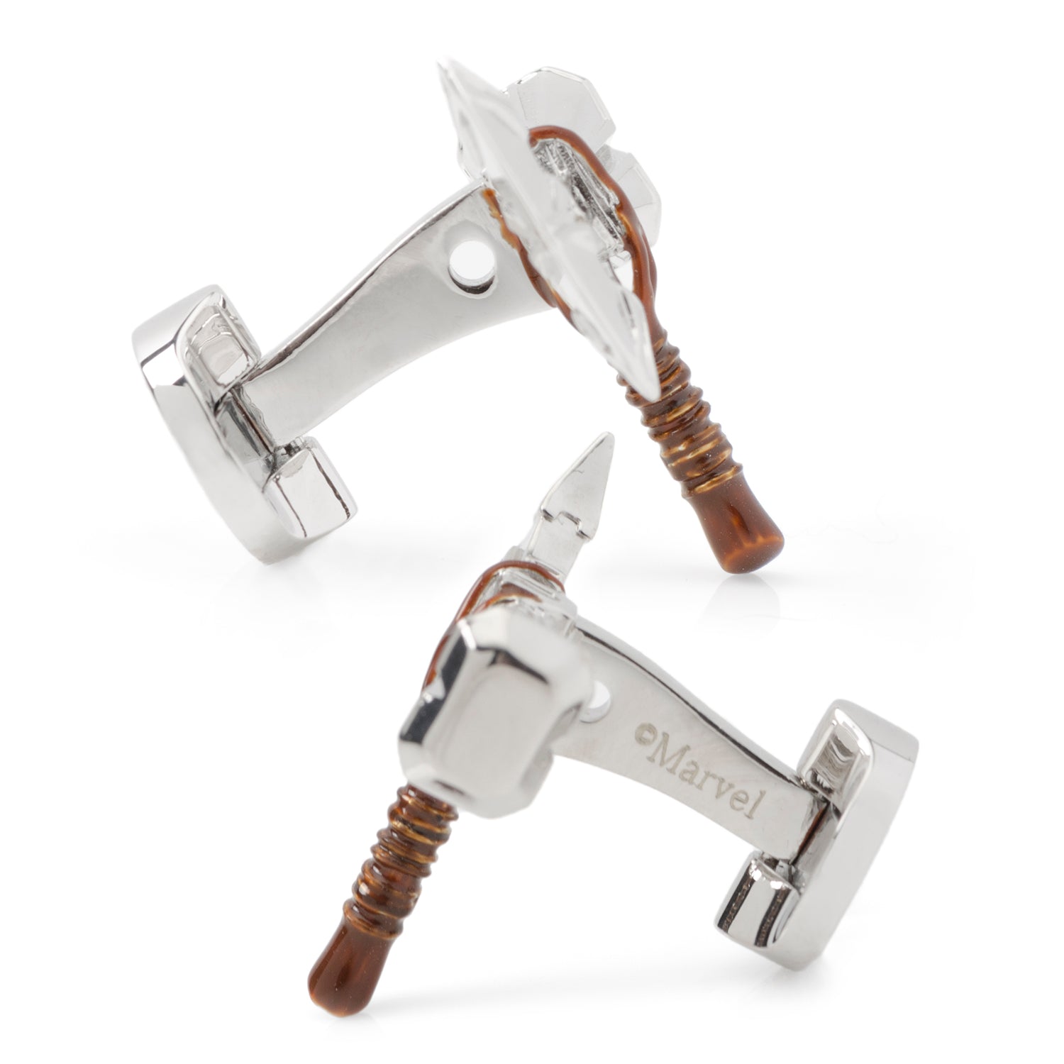 Marvel Thor Stormbreaker Silver Cufflinks