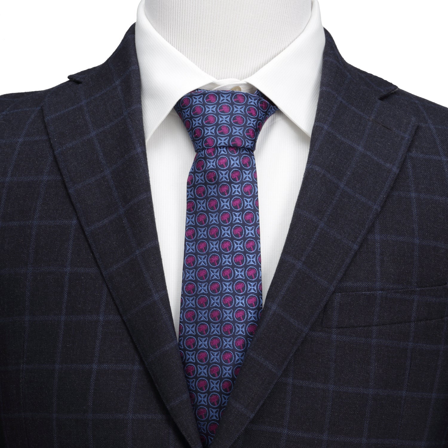 Marvel Thor Hammer Mjolnir Men's Tie