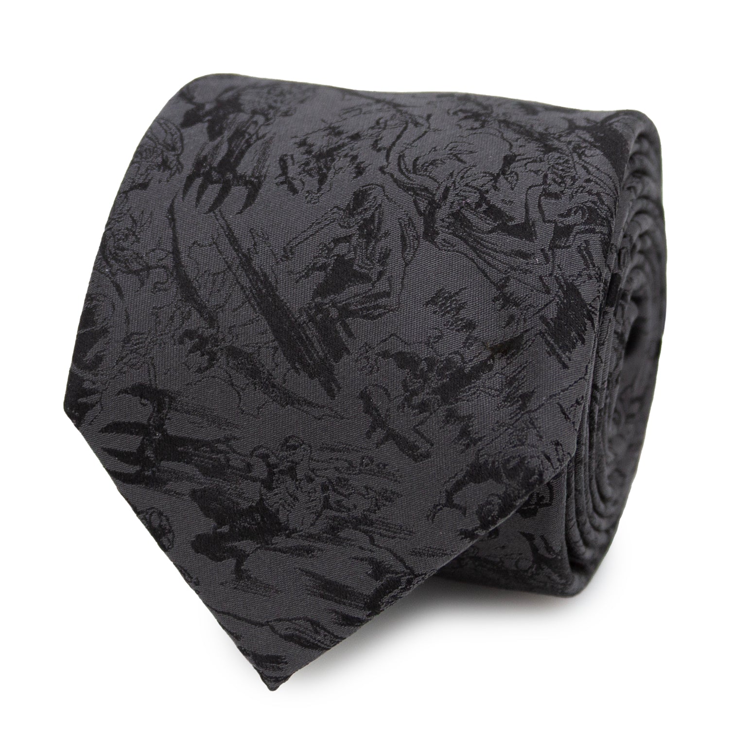 Venom Dark Gray Action Men's Tie