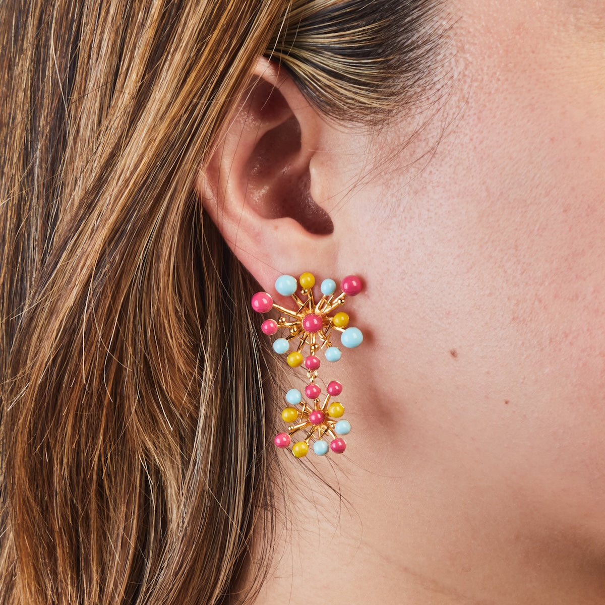 Marvel X RockLove X-MEN Jubilee Fireworks Earrings