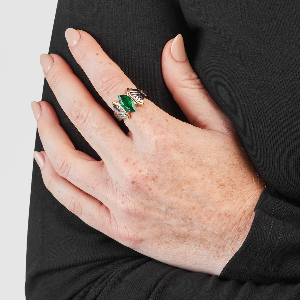 Marvel X RockLove LOKI Chevron Ring