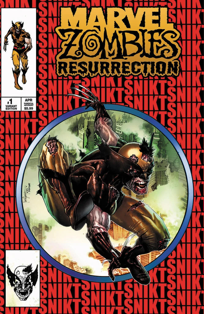 Marvel Zombies Resurrection #1 Mico Suayan Amazing Spider-Man 300 Homage Variant Wolverine (09/02/2020) Marvel