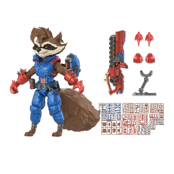 Blokees | Marvel Rivals Champion Class 08 | Rocket Raccoon Model Kits