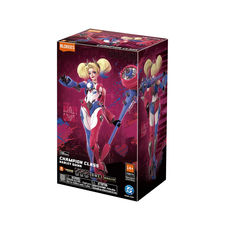 DC Champion Class Harley Quinn | Blokees (Pre-Order)
