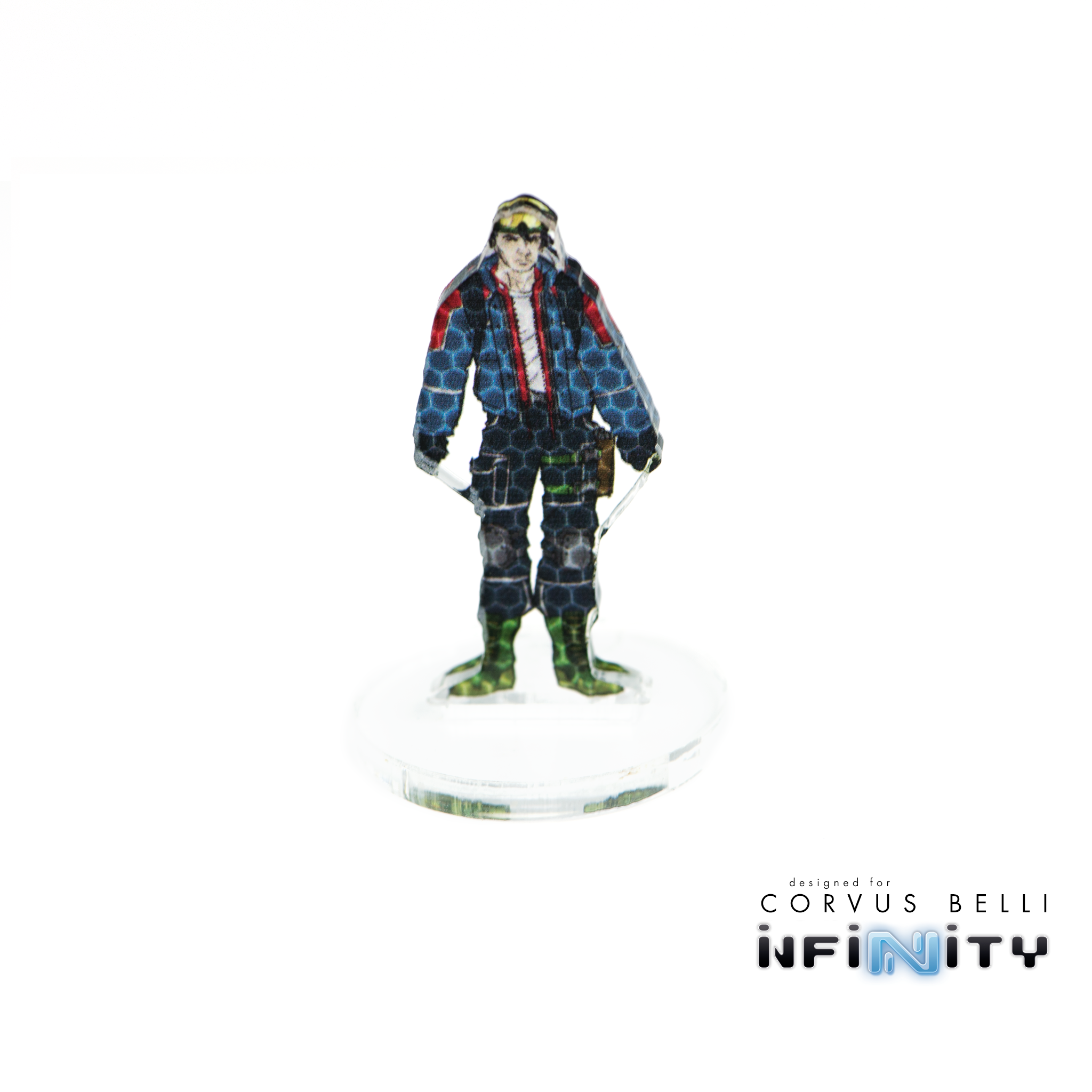 Infinity 3D Markers: Metros (25mm Camo -3)