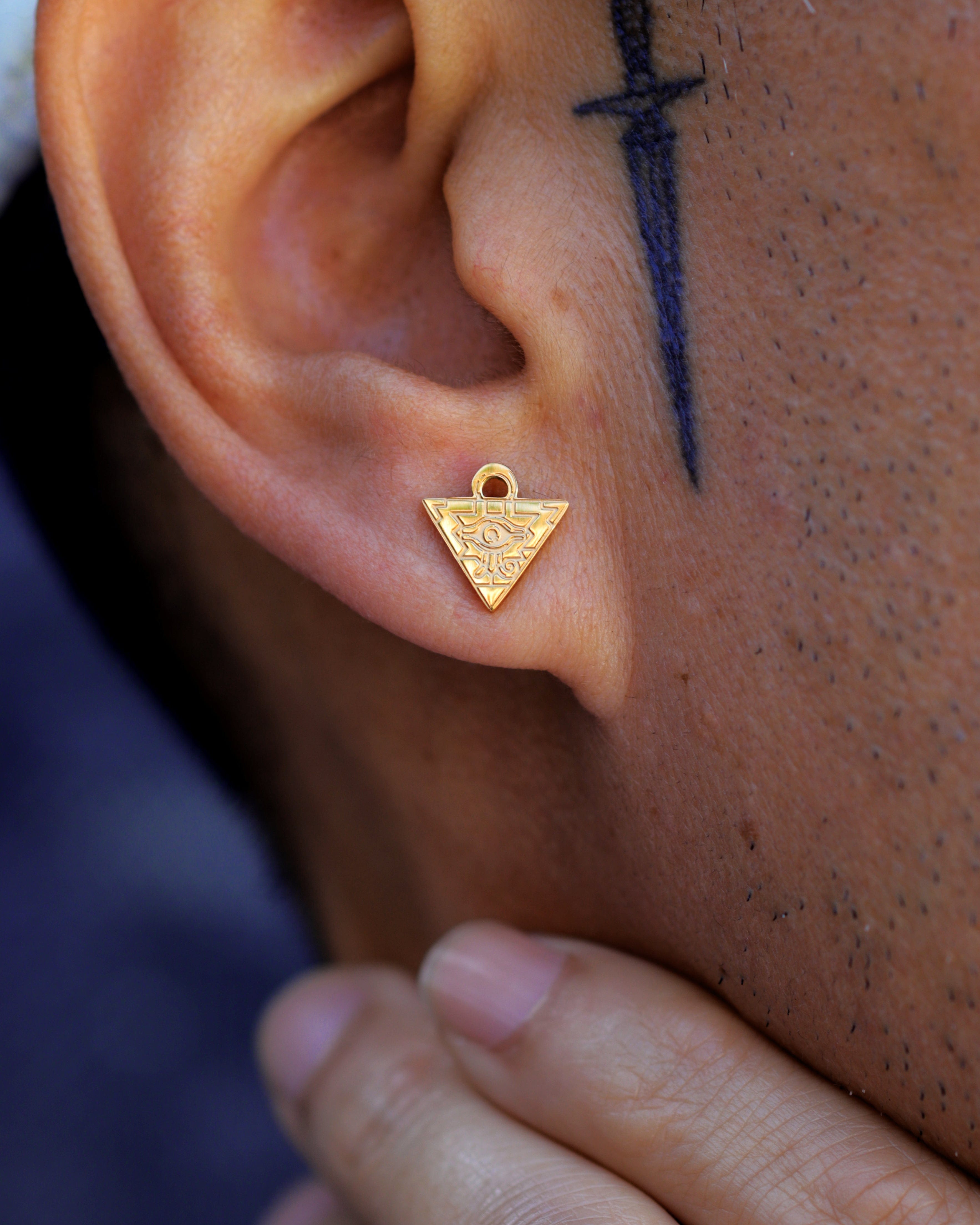 Yu-Gi-Oh!™ Millennium Puzzle Stud Earrings