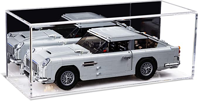 Versatile Acrylic Display Case with Slide Back and Size Options