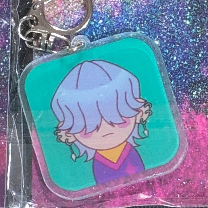 K-POP DEMON HUNTERS Chibi Keychain – Individual Member Series