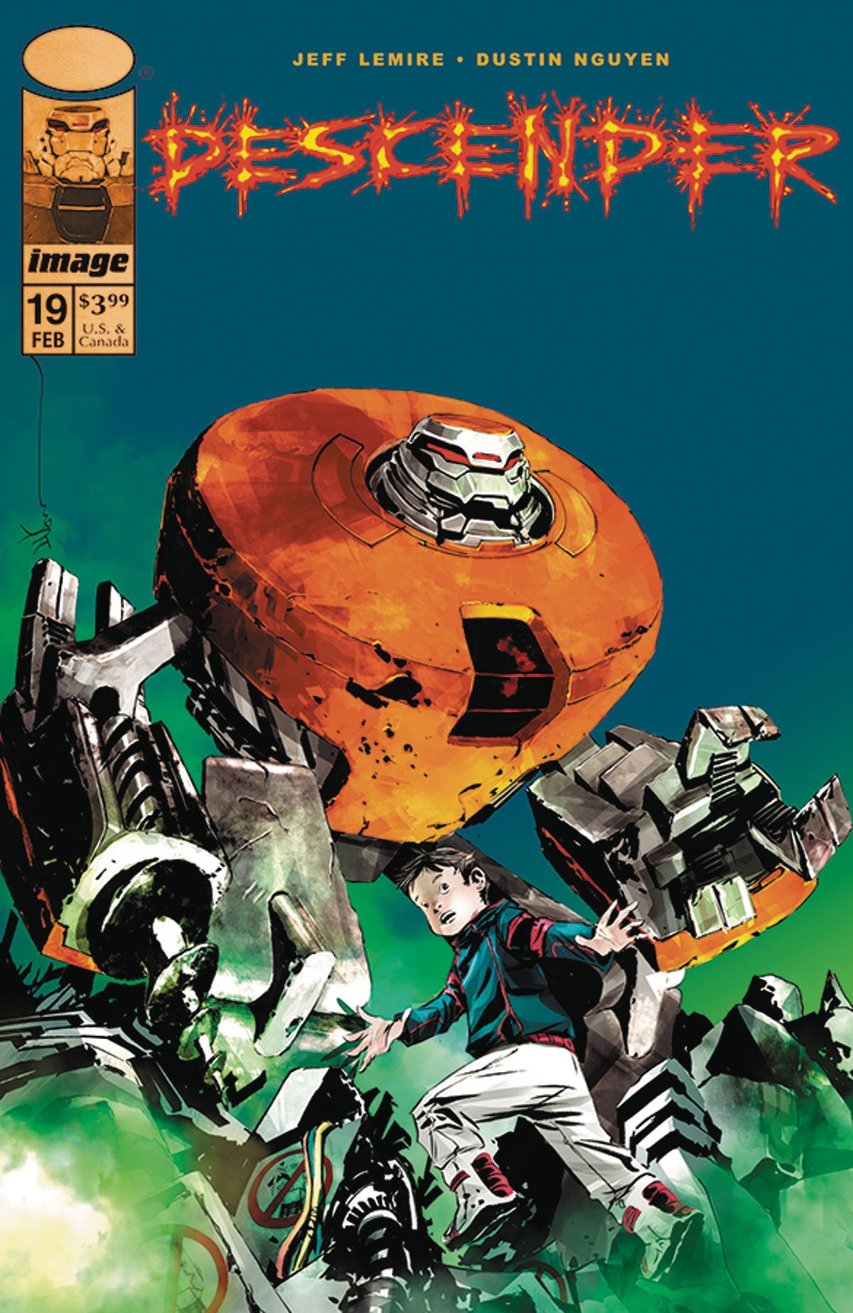 Descender 19 Image 2015 Homage Cover