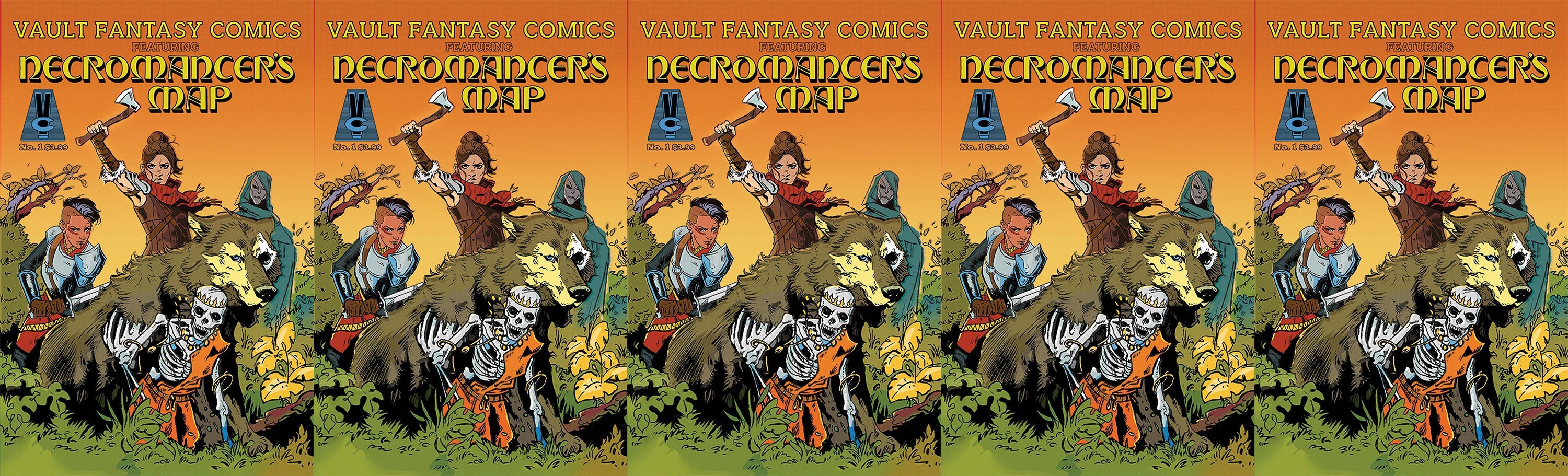 NECROMANCERS MAP #1 B Nathan Gooden Fantasy Quarterly Elfquest 1 Homage Variant (08/28/2019) VAULT