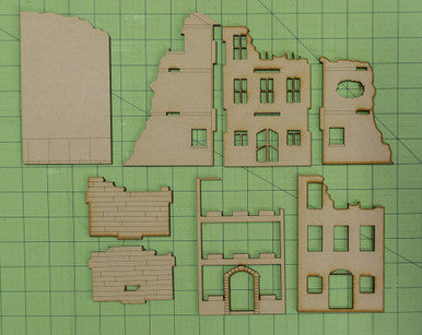 28mm European Building - 28MMDF515