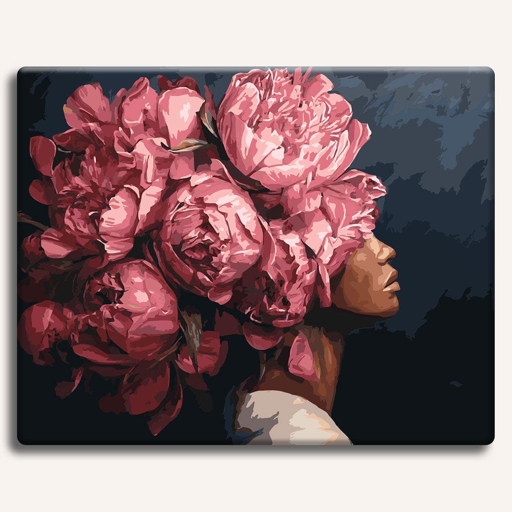 Pink Peonies - Paint By Numbers Kit
