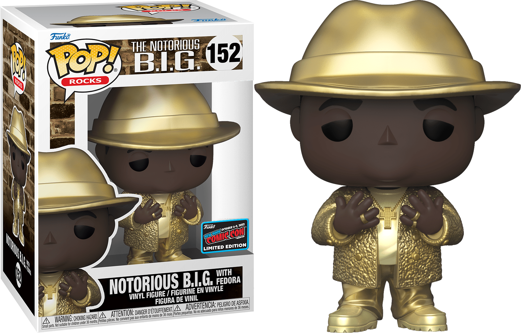 Notorious B.I.G. with Fedora