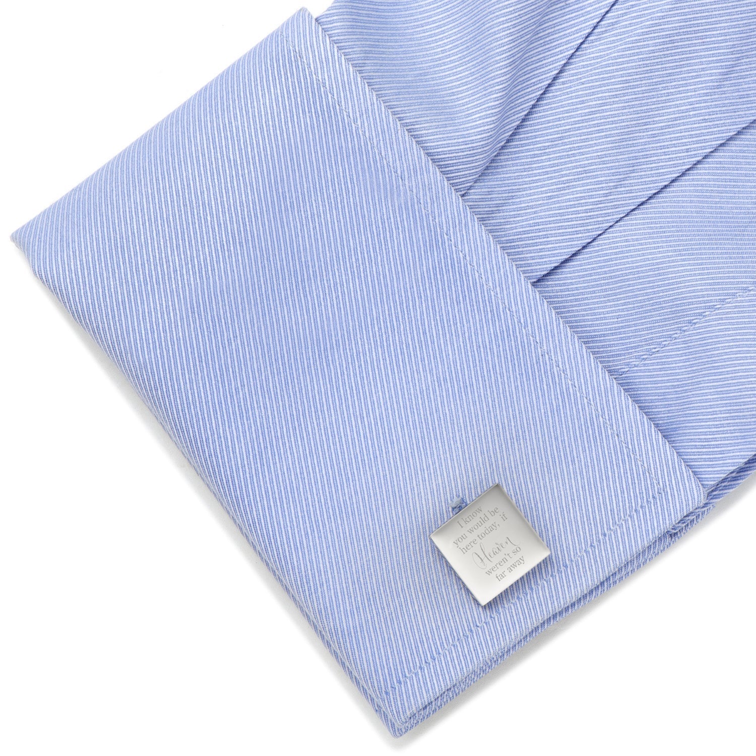 Heaven so far away Custom Photo Engravable Cufflinks