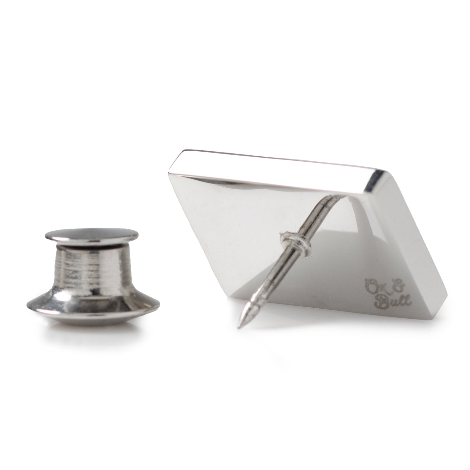 Stainless Steel Engravable Presidential Lapel Pin