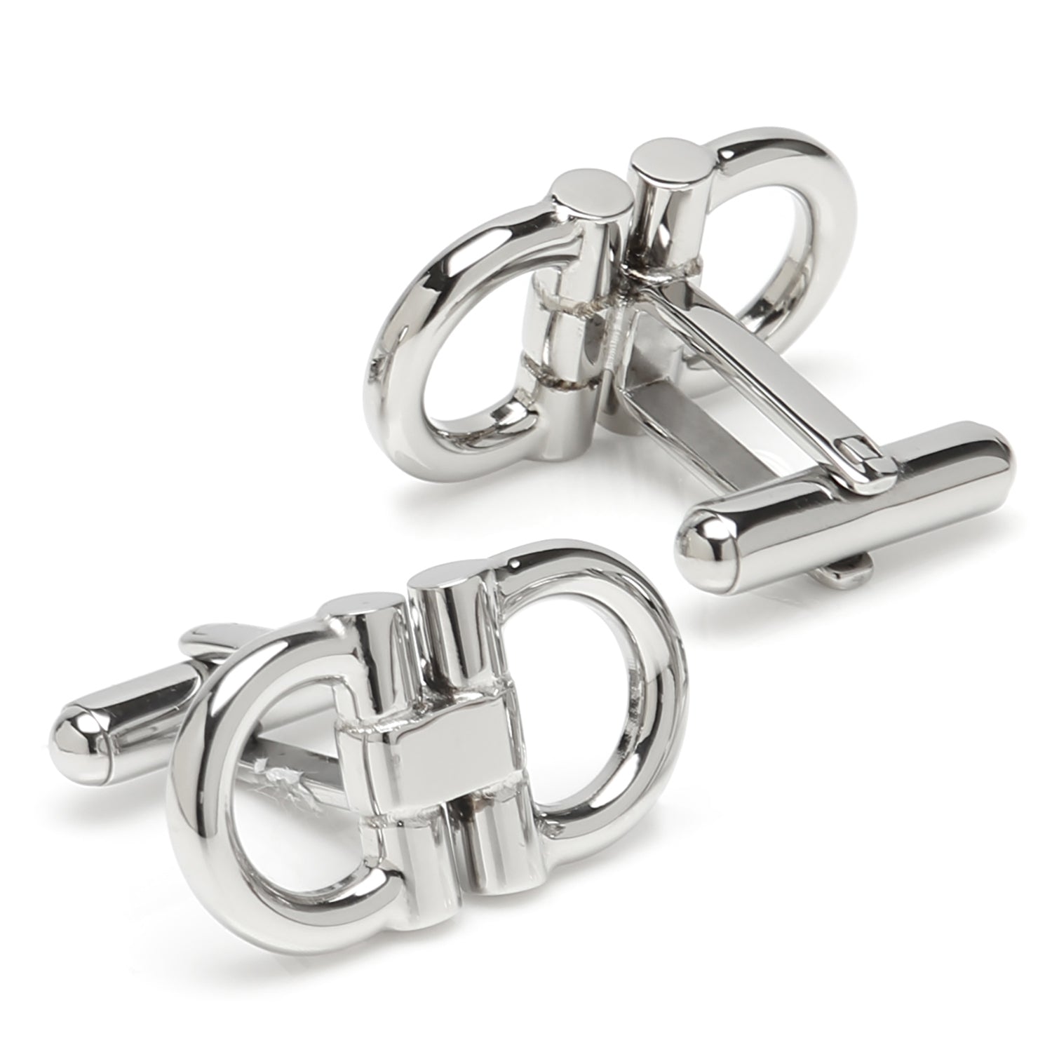 Horse Bit Stainless Steel Cufflinks