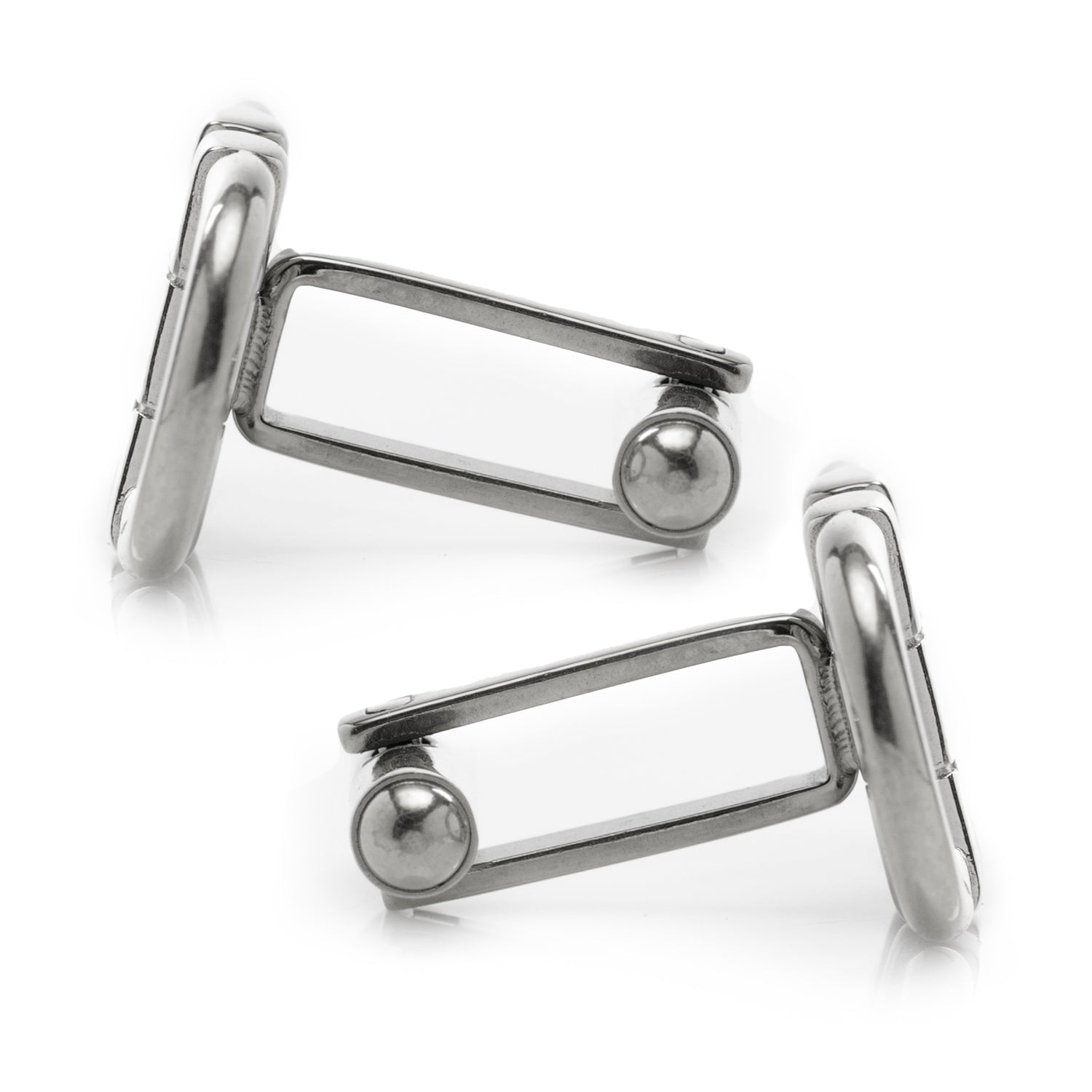 Horse Bit Stainless Steel Cufflinks