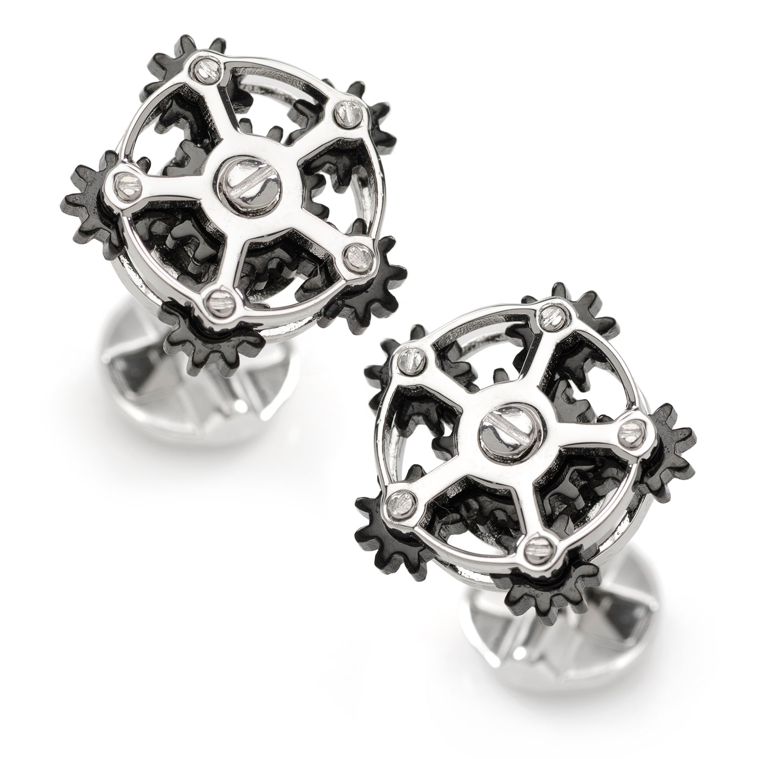 Rotating Gear Cufflinks