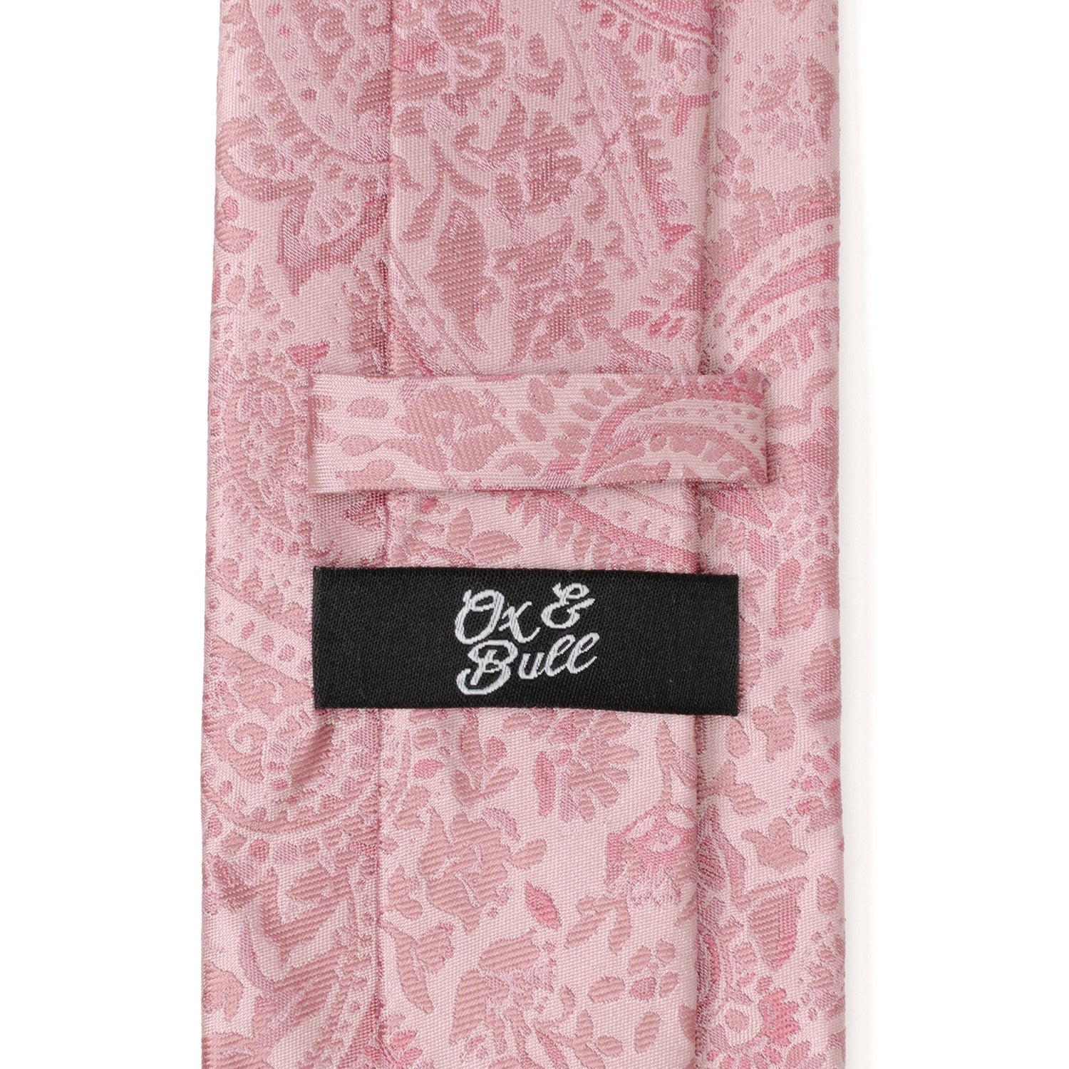 Blush Paisley Men's Tie