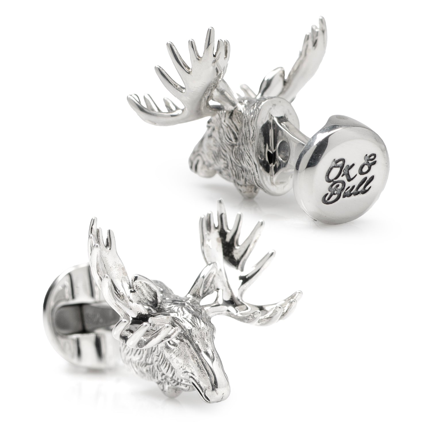 Antique Moose Cufflinks