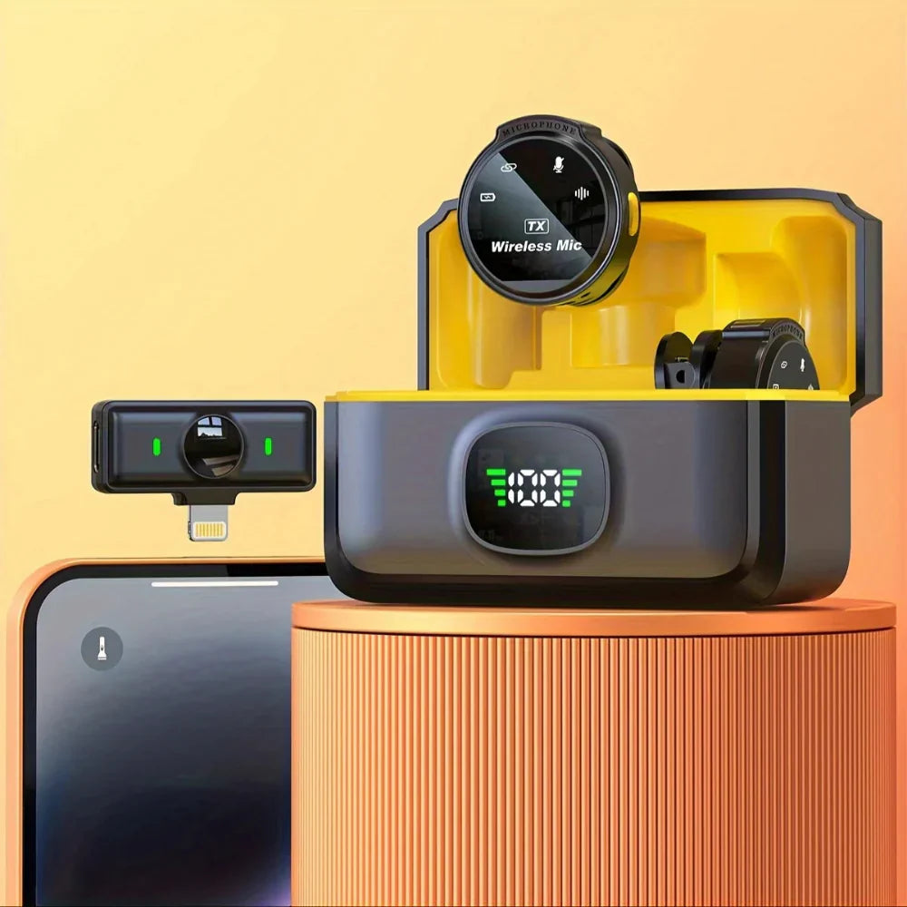 Plug & Play Wireless Clip on Mic