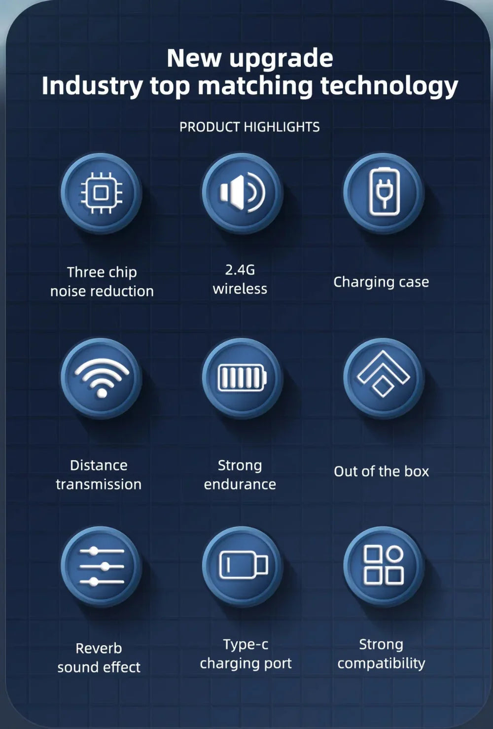 Plug & Play Wireless Clip on Mic