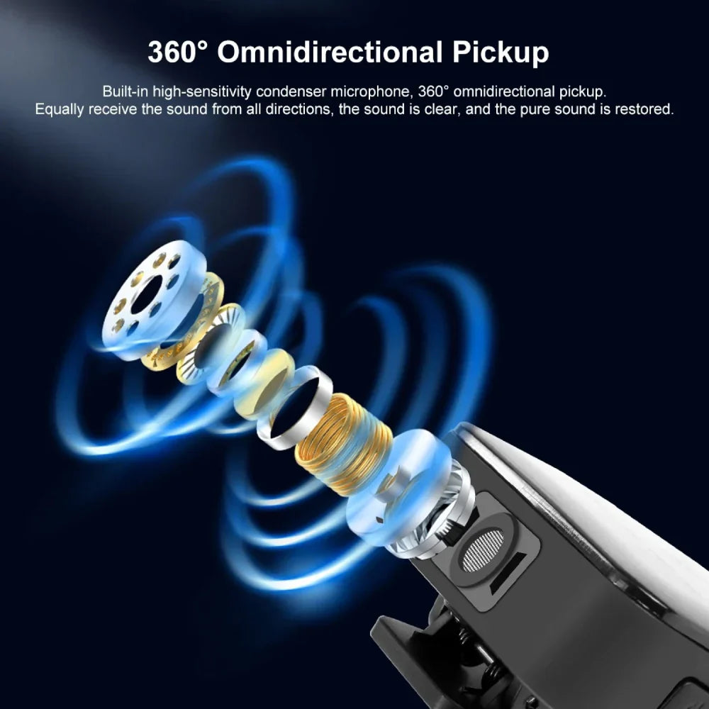 High Quality 2.4G Wireless Microphone 2 Pcs set