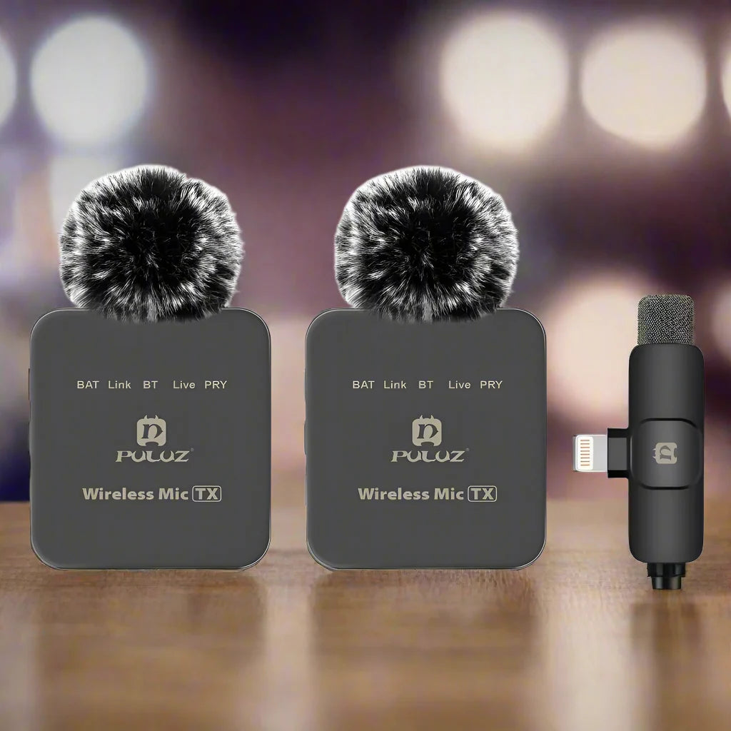 High Quality 2.4G Wireless Microphone 2 Pcs set