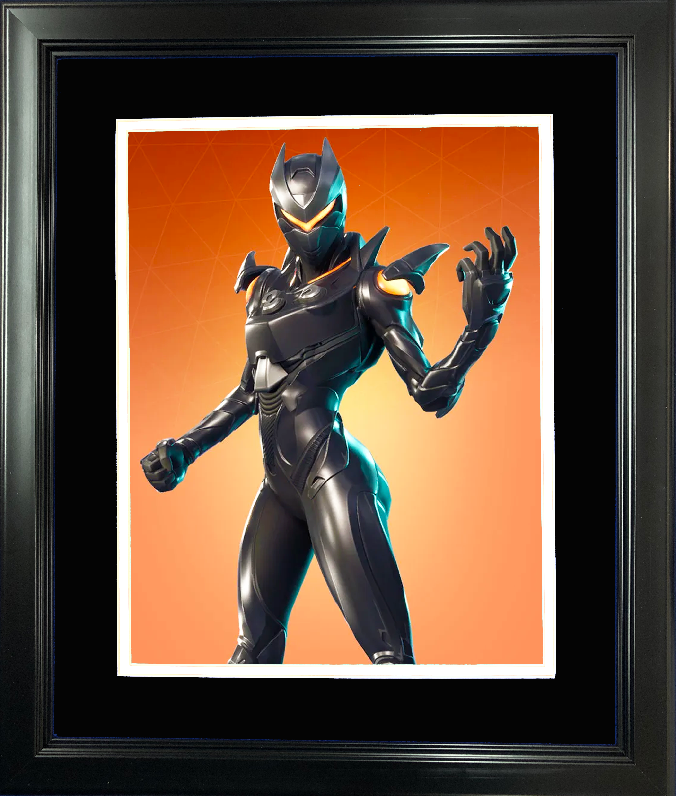 Framed Oblivion Legendary Fortnite Skin 11"x14" Video Game Photo