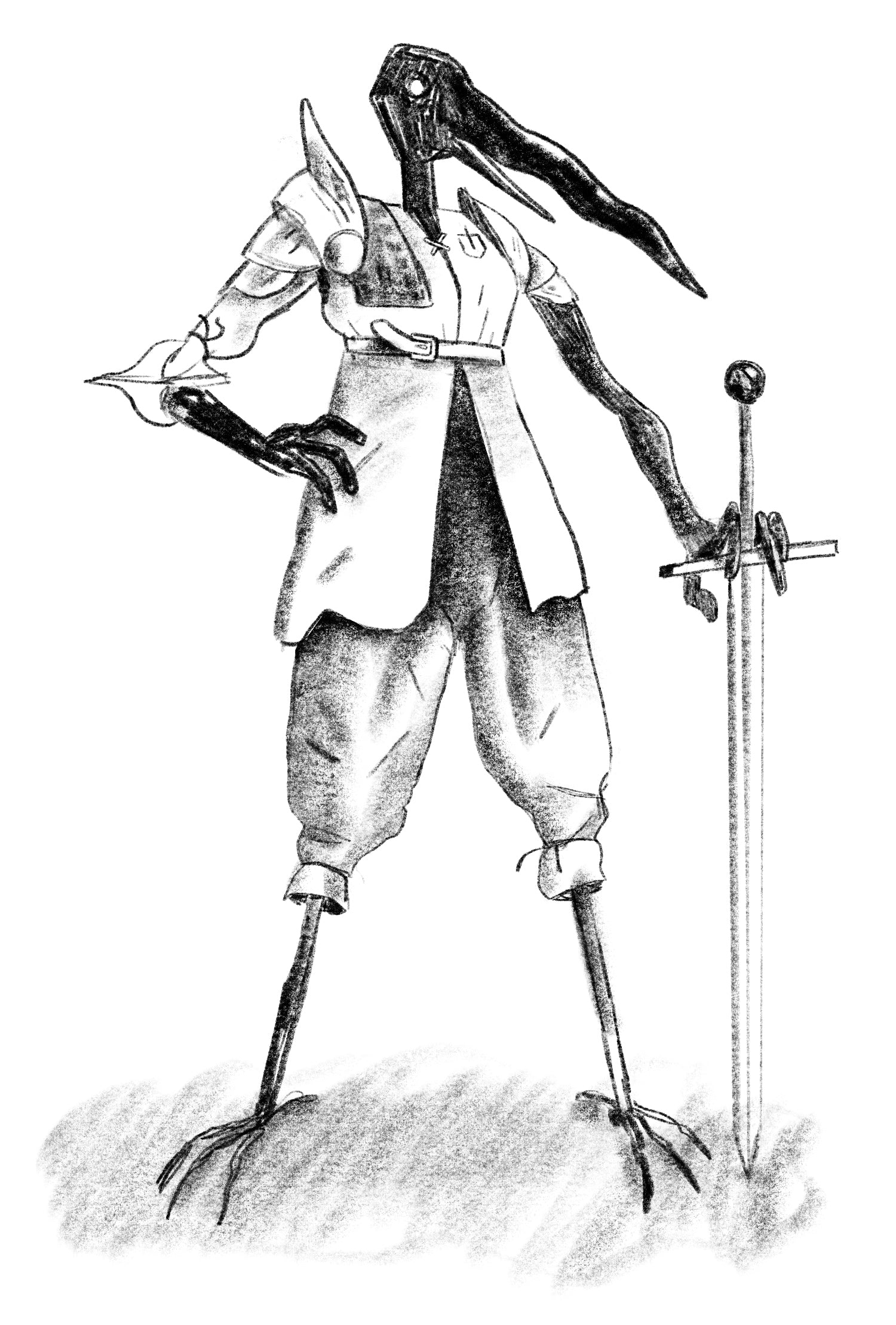 Beak, Feather, & Bone - Roleplaying Map-Labeling Game