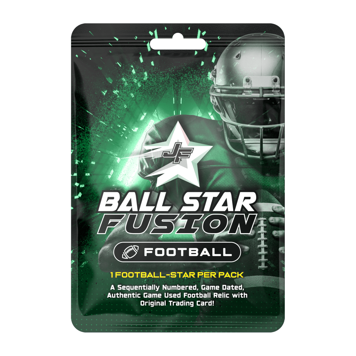 2025 BALL STAR FUSION - FOOTBALL EDITION - (1) BALL STAR FUSION PER PACK!