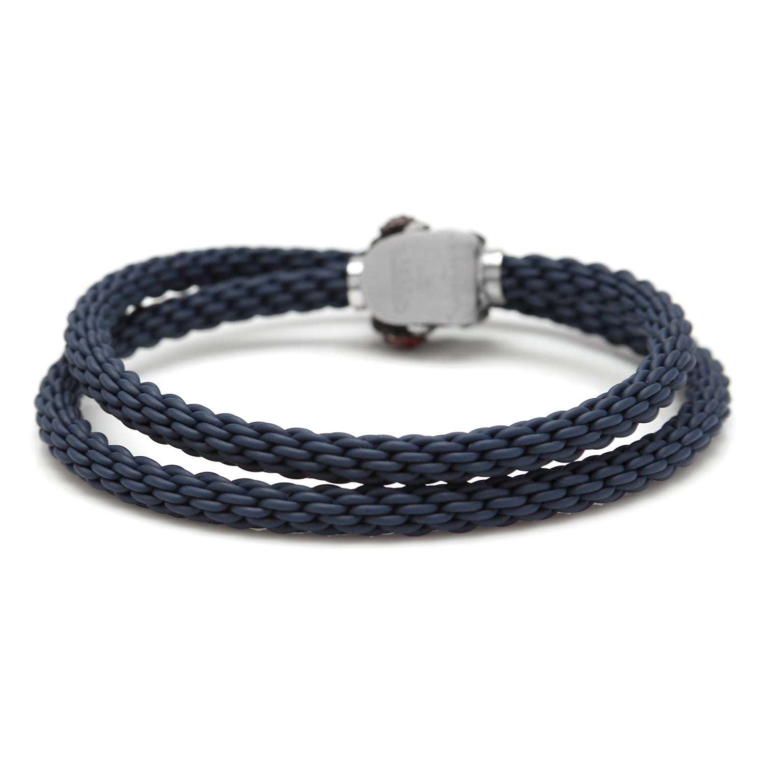 Skull Gear w/ Semi Precious Stone Bracelet 17cm