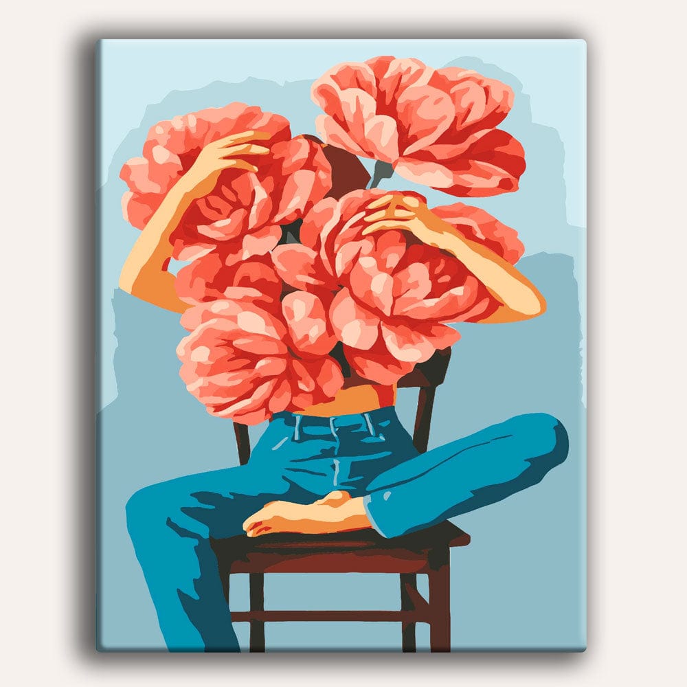 Blooming Thoughts - Paint By Numbers Kit