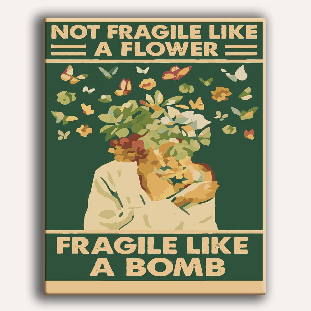 Fragile Like A Bomb - Paint By Numbers Kit