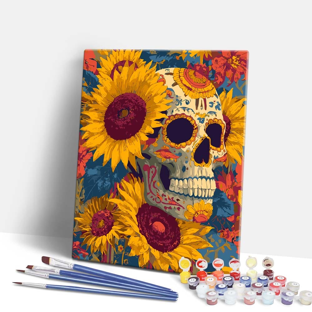 Skull Candy - Paint By Numbers Kit
