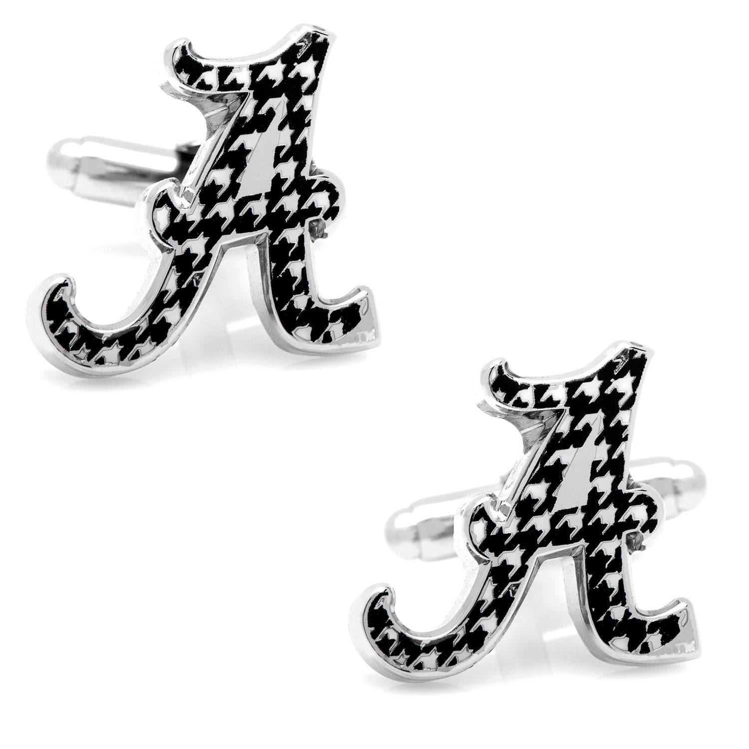NCAA University of Alabama Houndstooth Cufflinks