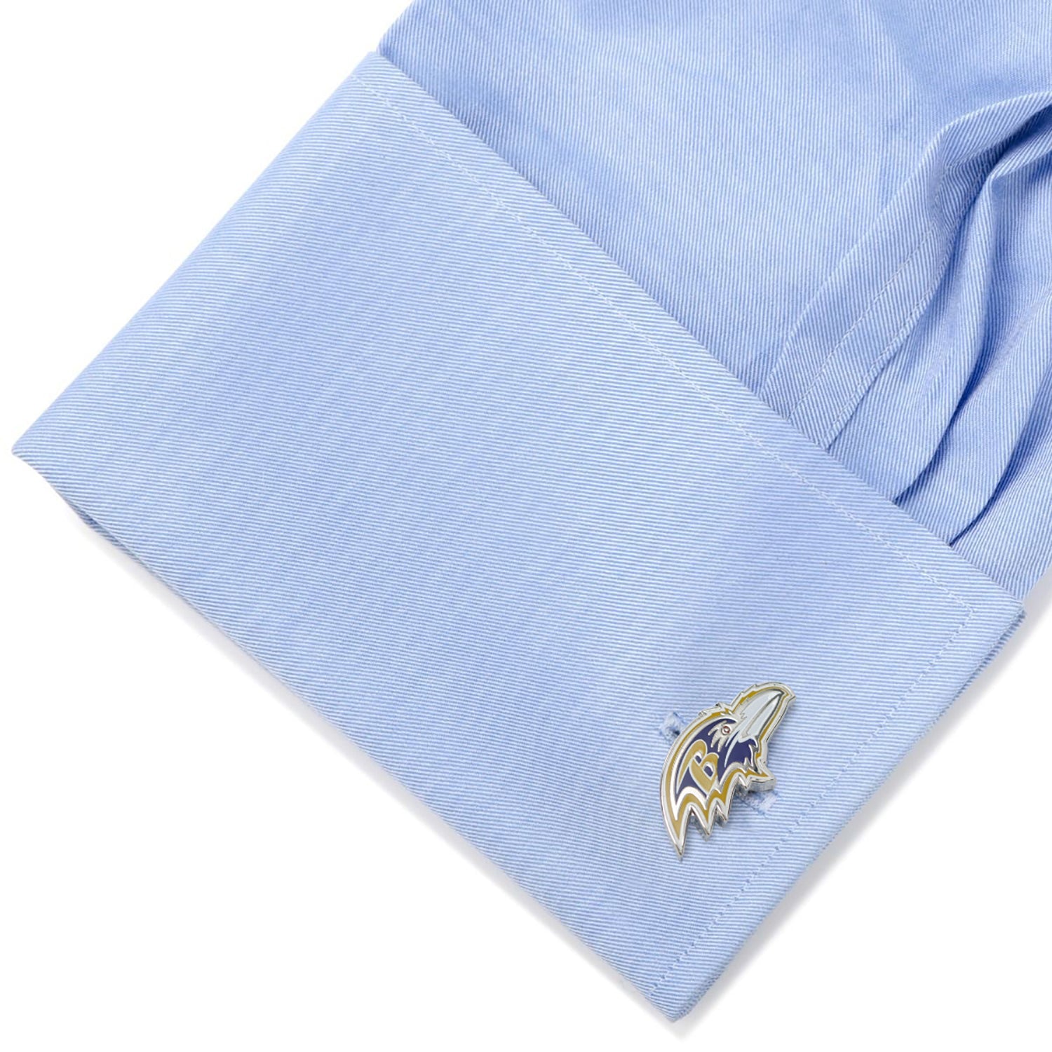 NFL Baltimore Ravens Cufflinks and Shield Tie Bar Gift Set