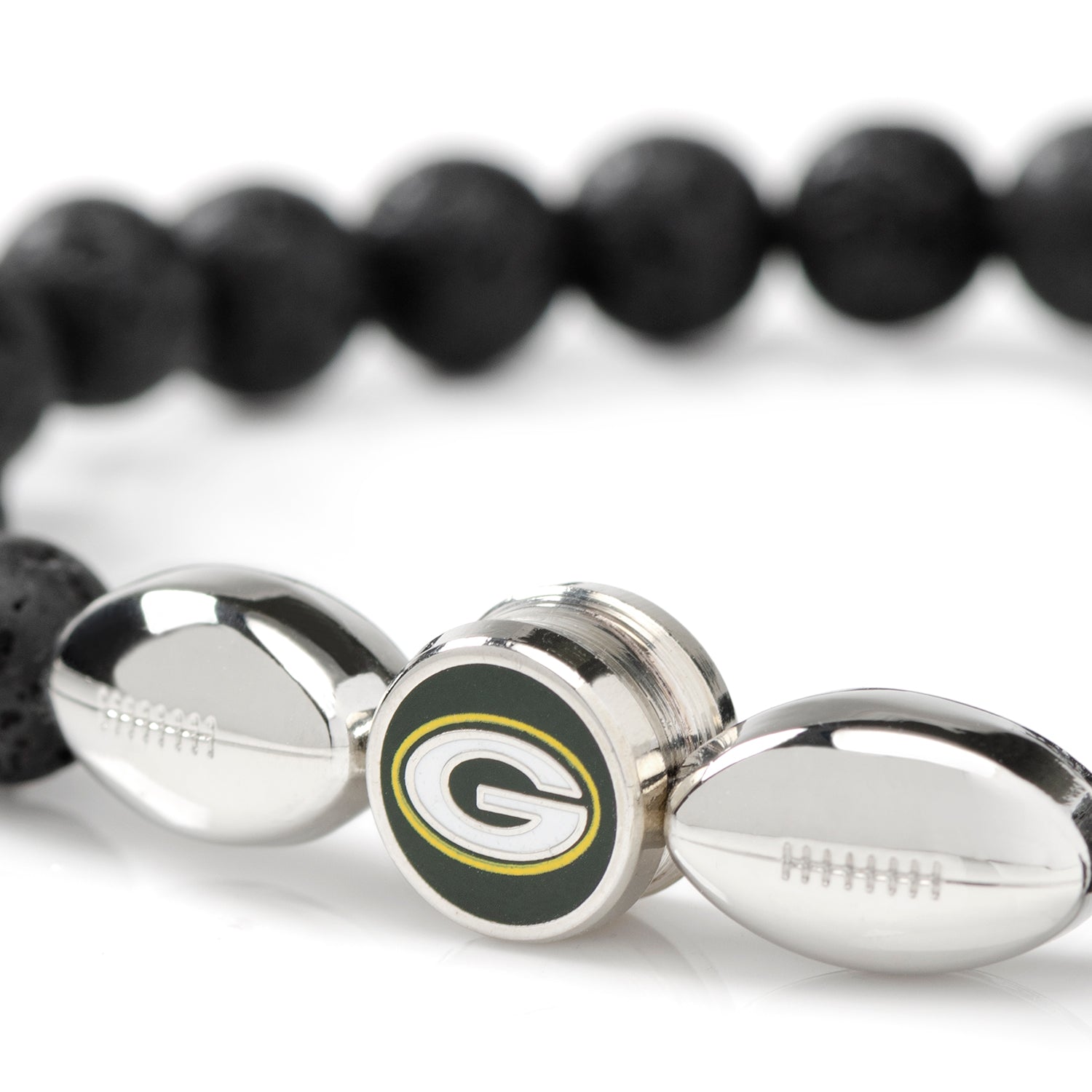 NFL Green Bay Packers Beaded Bracelet