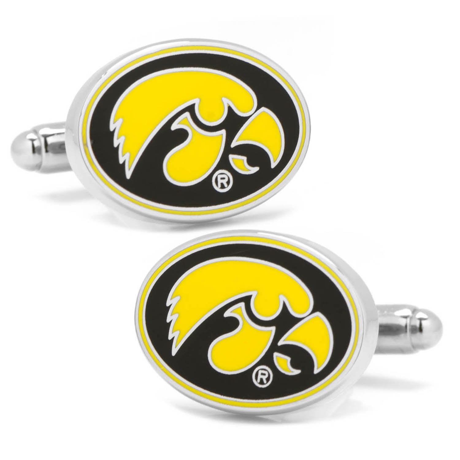NCAA University of Iowa Hawkeyes Cufflinks