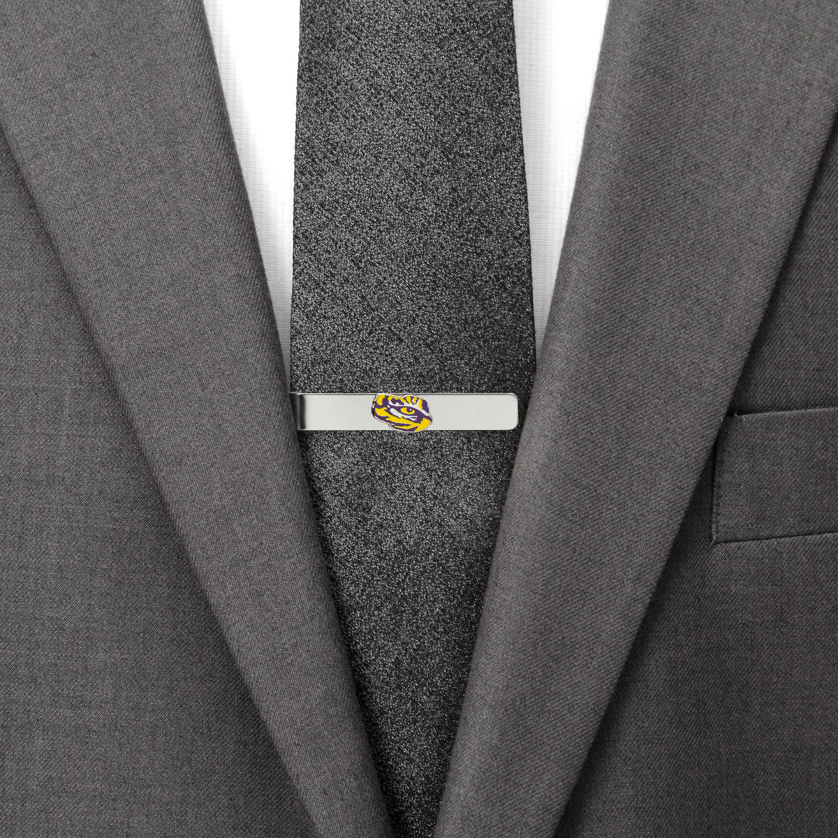 NCAA LSU Tiger's Eye Tie Bar