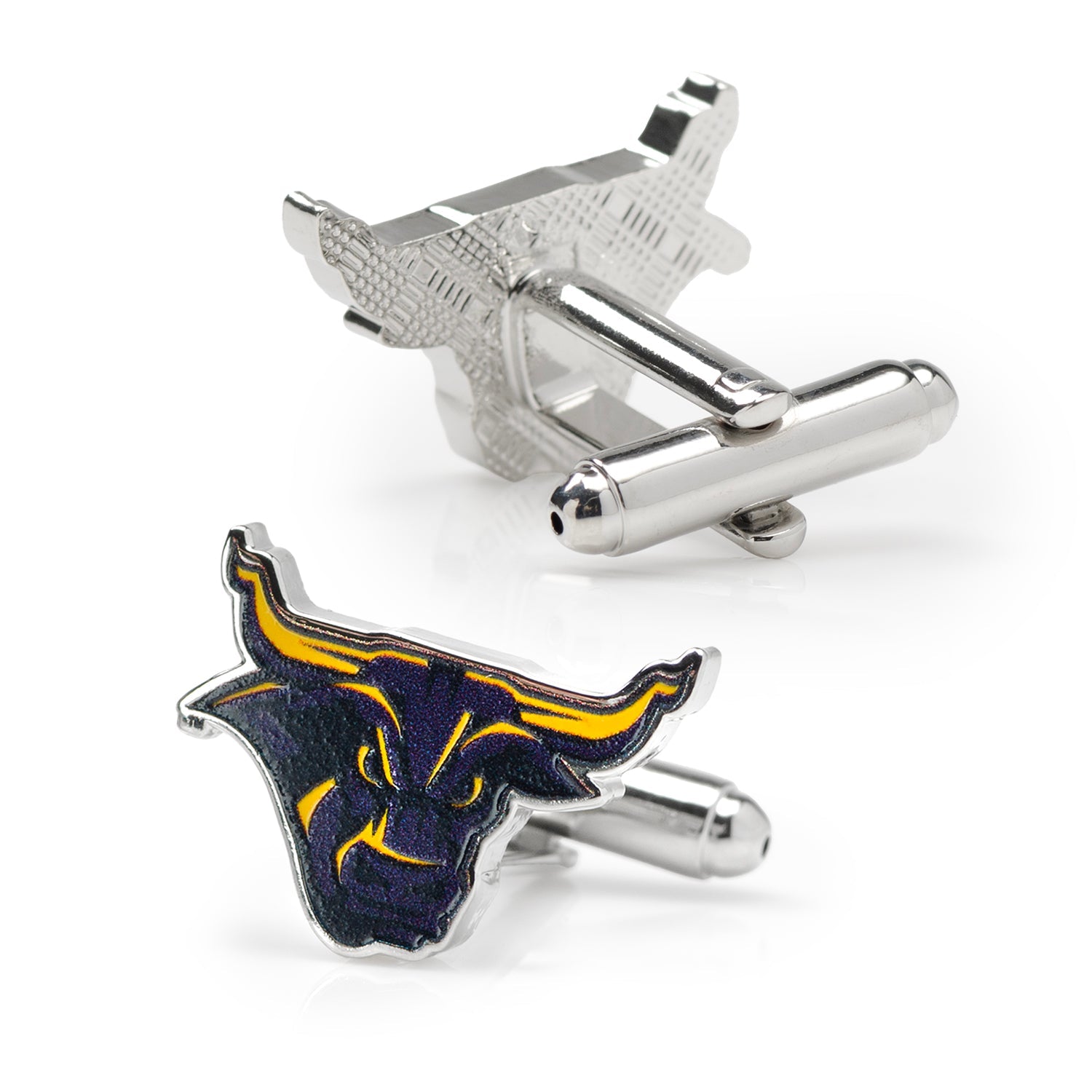NCAA Mankato State Stomper Mascot Cufflinks