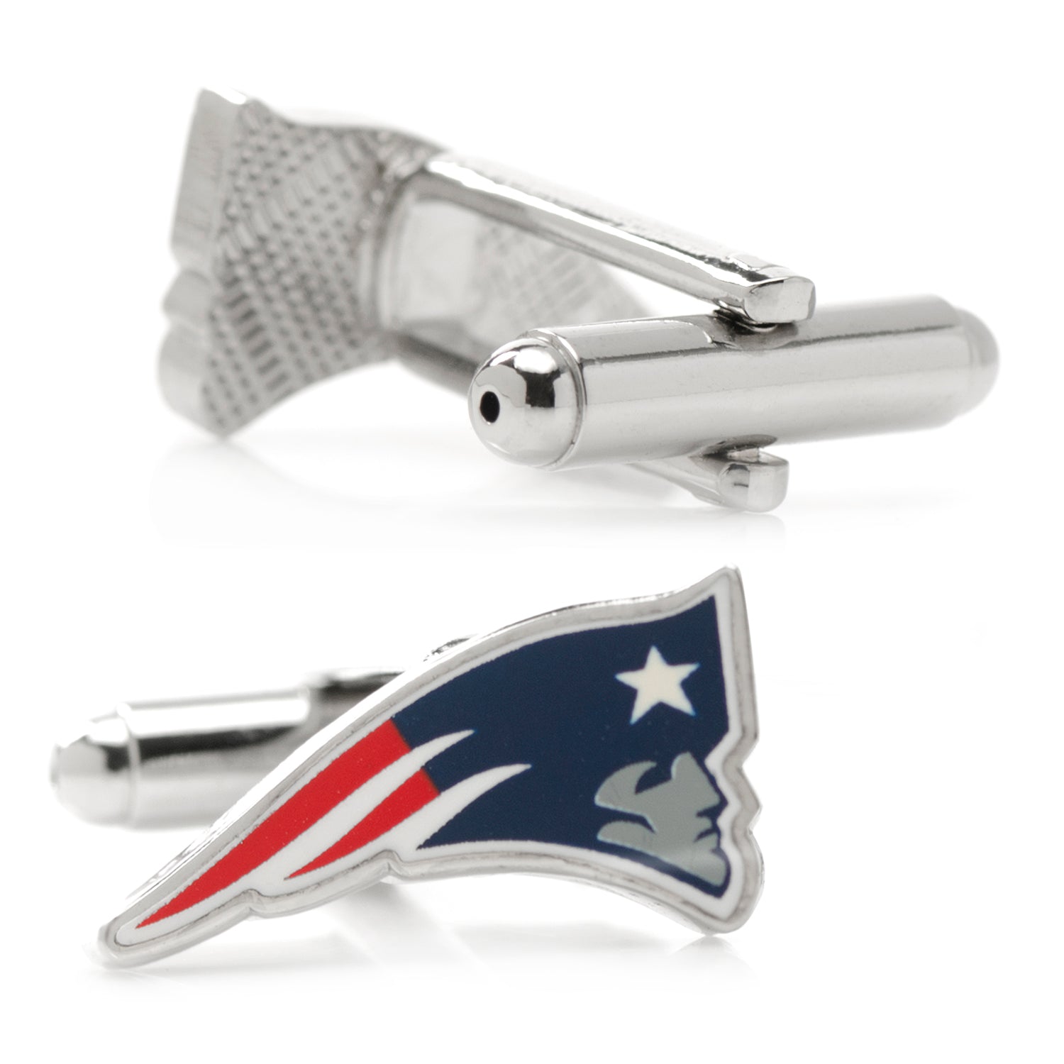 NFL New England Patriots Cufflinks and Tie Clip Gift Set