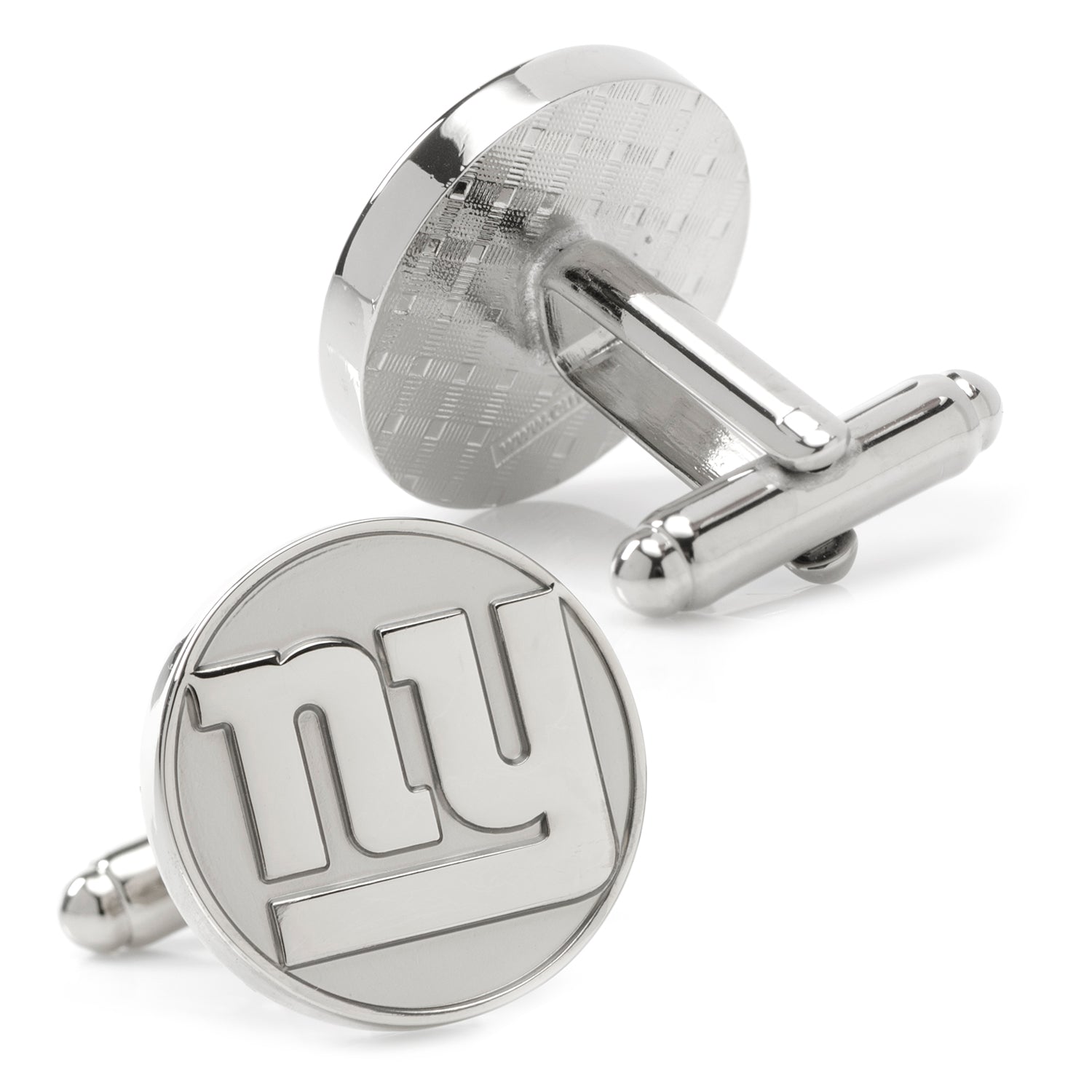 NFL New York Giants Silver Edition Cufflinks