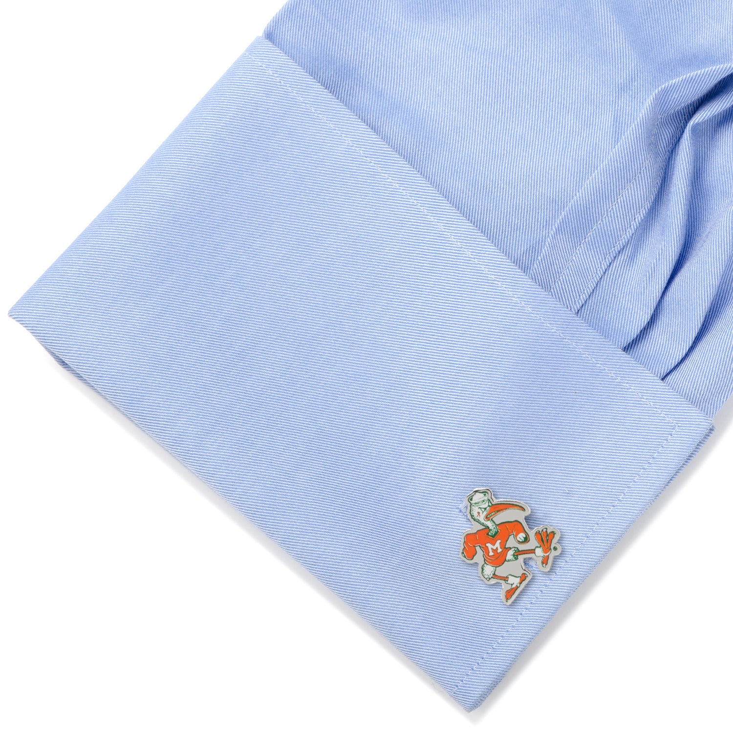 NCAA University of Miami Hurricanes Throwback Cufflinks