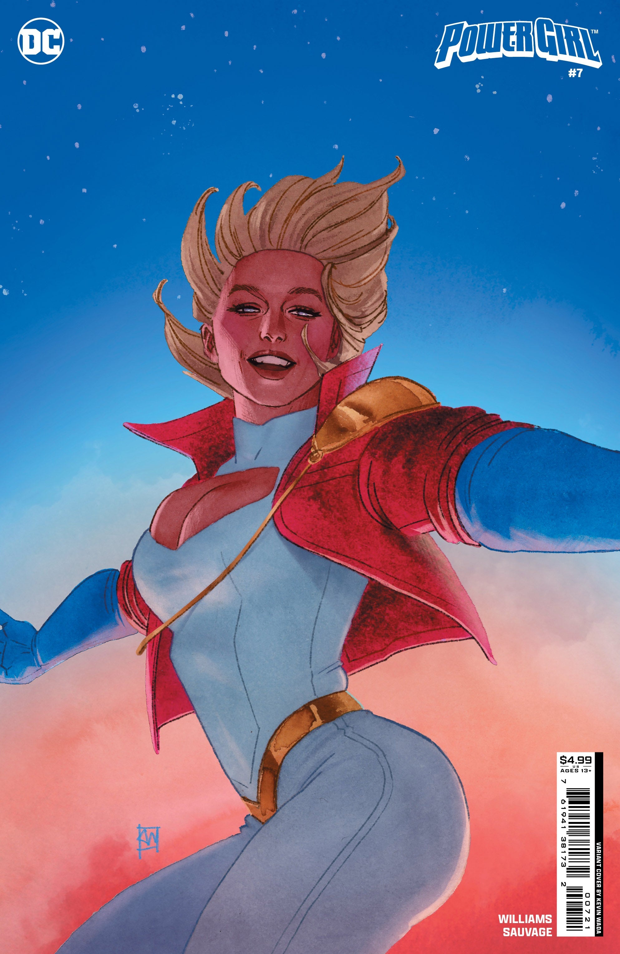 Power Girl #7 B Kevin Wada GGA Variant (03/26/2024) Dc