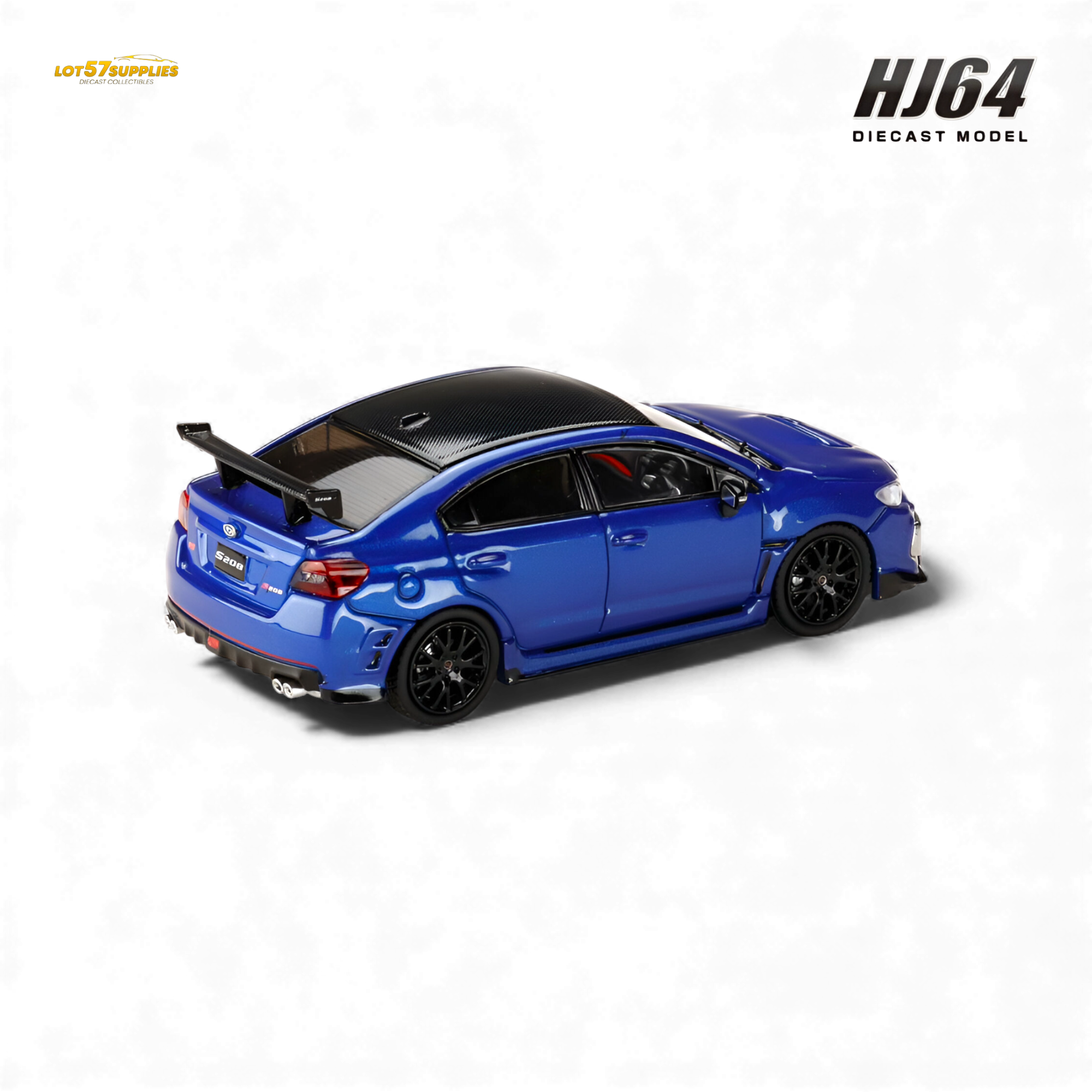 (Pre-Order) Hobby Japan Subaru S208 WR Blue Pearl 1:64